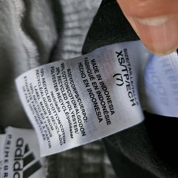 Adidas Black and Grey Hoodie & Jogger Set – Size XS (7 Years) - Picture 8 of 8